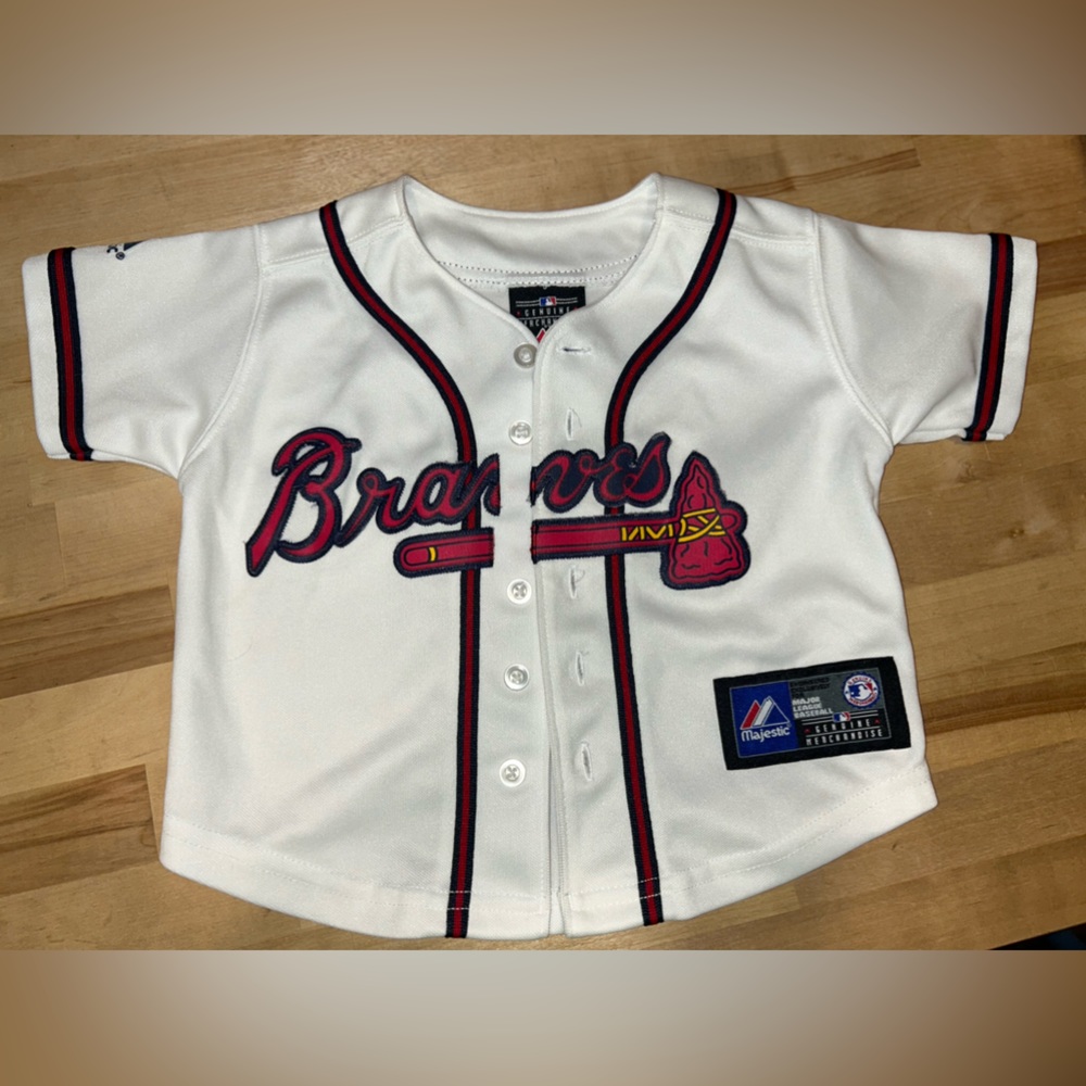 Braves 12M majestic jersey